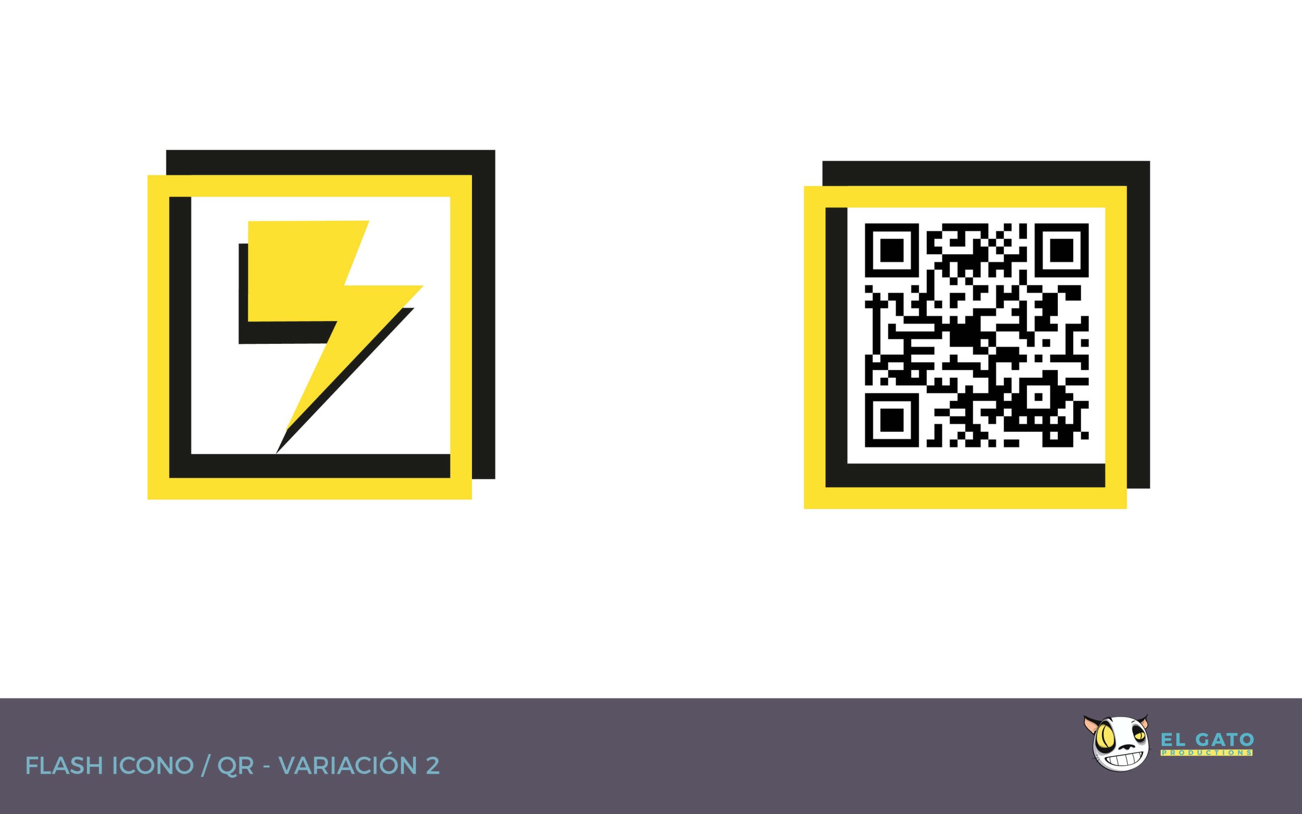 FLASH LOGO ICON YELLOW