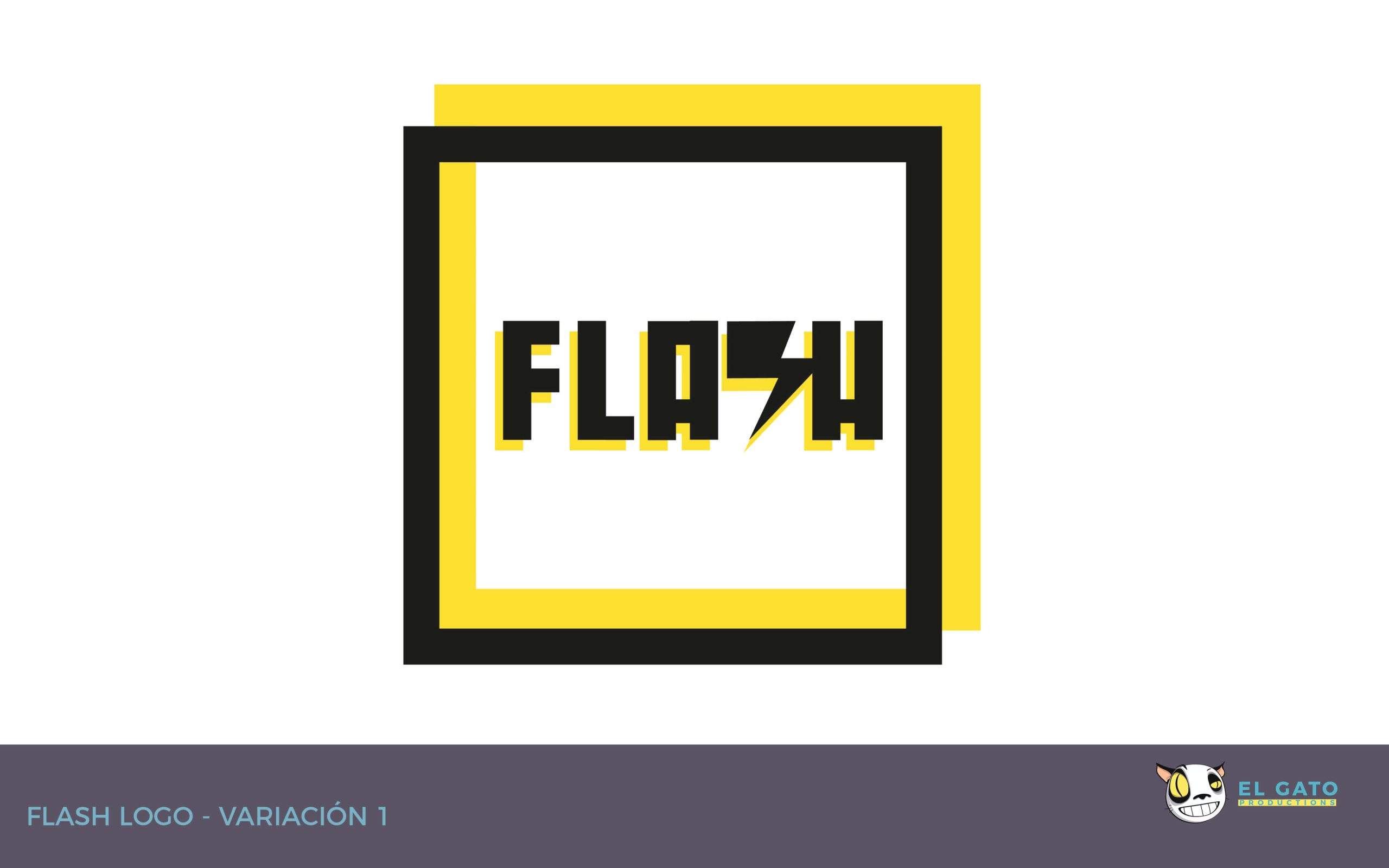 FLASH LOGO BLACK