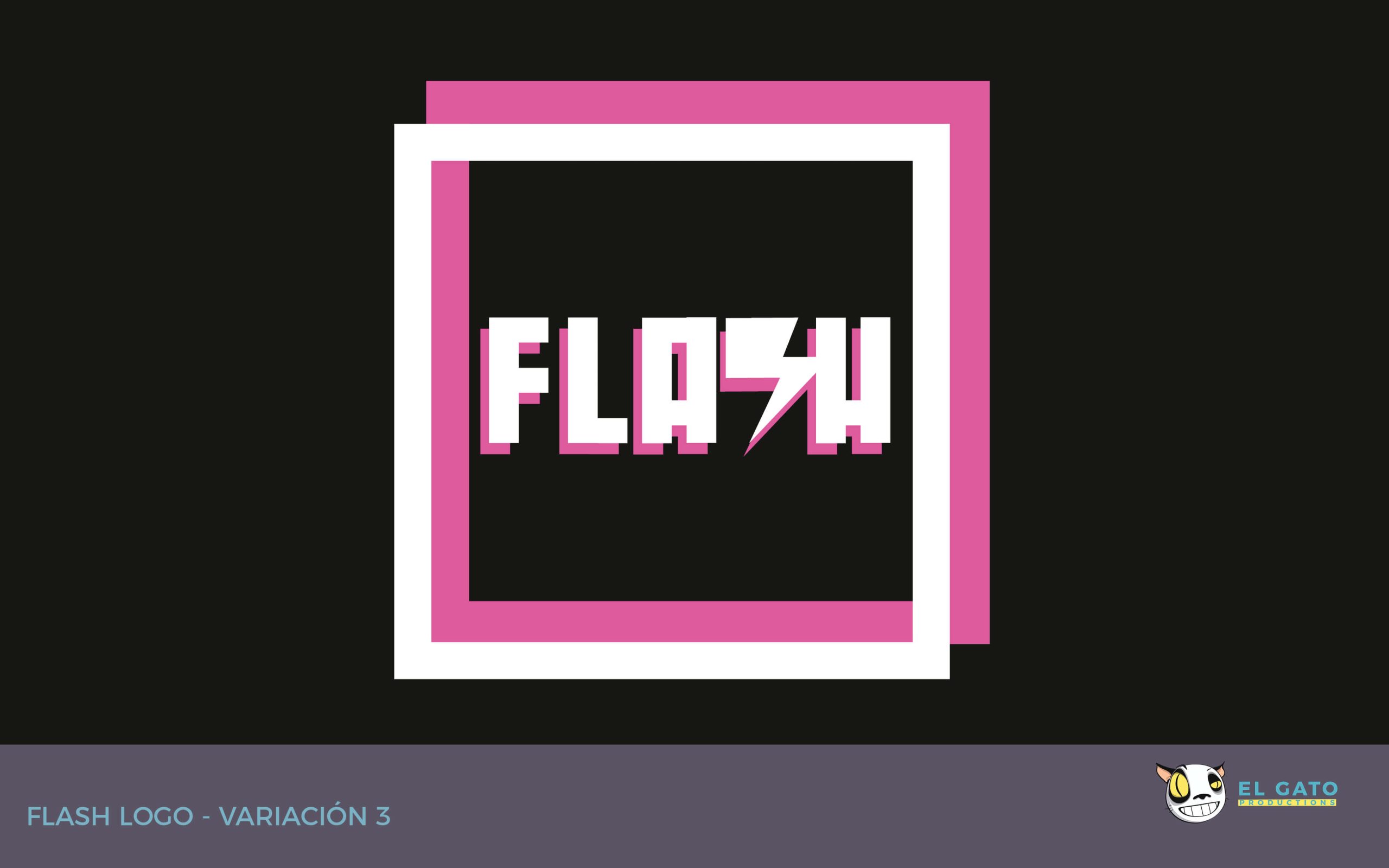 FLASH LOGO WHITE
